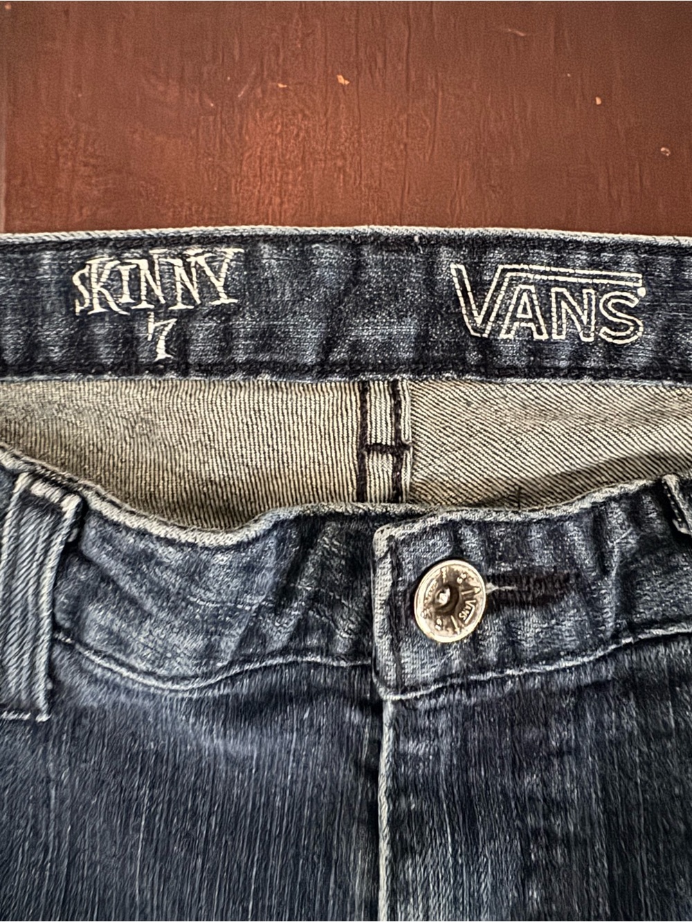 Vans Distressed Skinny Jeans - Size 7